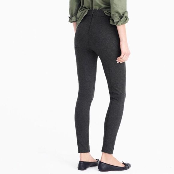 J. Crew Pixie Pants in Charcoal Grey Size M Tall - Picture 4 of 14